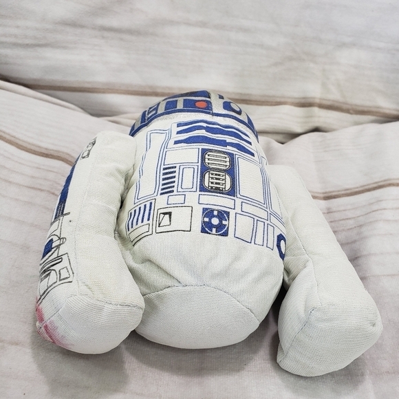 Kenner Star Wars Buddies R2-D2 6 Inch Beanbag Plush Stuffed Toy 1997 Flawed - Picture 5 of 10